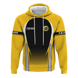 Railspirit Personalized Alaska Railroad Hoodie Stress Is Caused By Not Having Enough Trains  Zip Up Hoodie