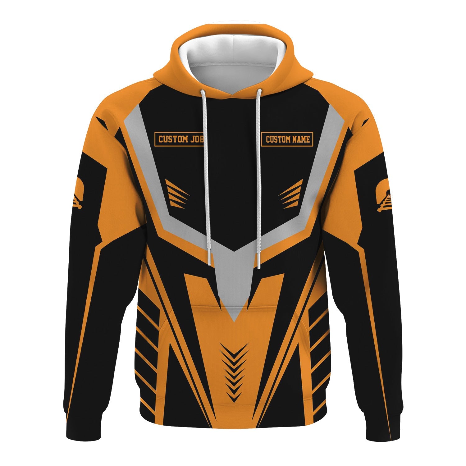 Railspirit Personalized Genesee & Wyoming Inc. Railroad Hoodie Workwear-Inspired with Custom Position Train Zip Up Hoodie