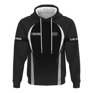 Railspirit Personalized New York Central Railroad Hoodie Stress Is Caused By Not Having Enough Trains  Zip Up Hoodie