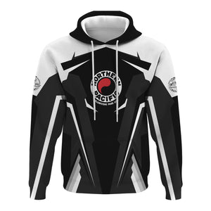 Railspirit Personalized Northern Pacific Railway Hoodie Strong Line Style Train Hoodie Gift Idea For Train Lover