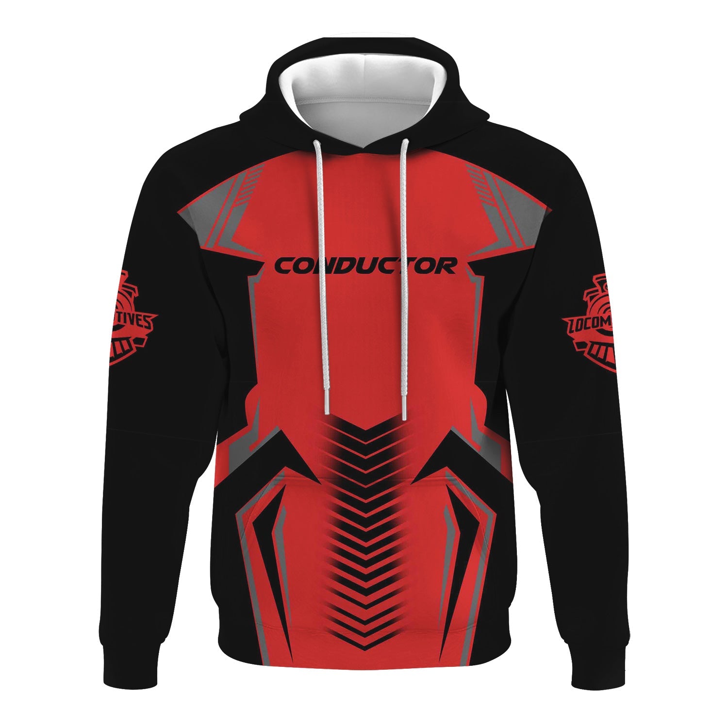 Railspirit Personalized Seaboard Air Line Railroad Hoodie Standout Style with Custom Position Train Zip Up Hoodie