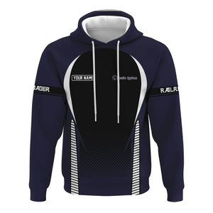 Railspirit Personalized Chessie System Railroad Hoodie Stress Is Caused By Not Having Enough Trains  Zip Up Hoodie