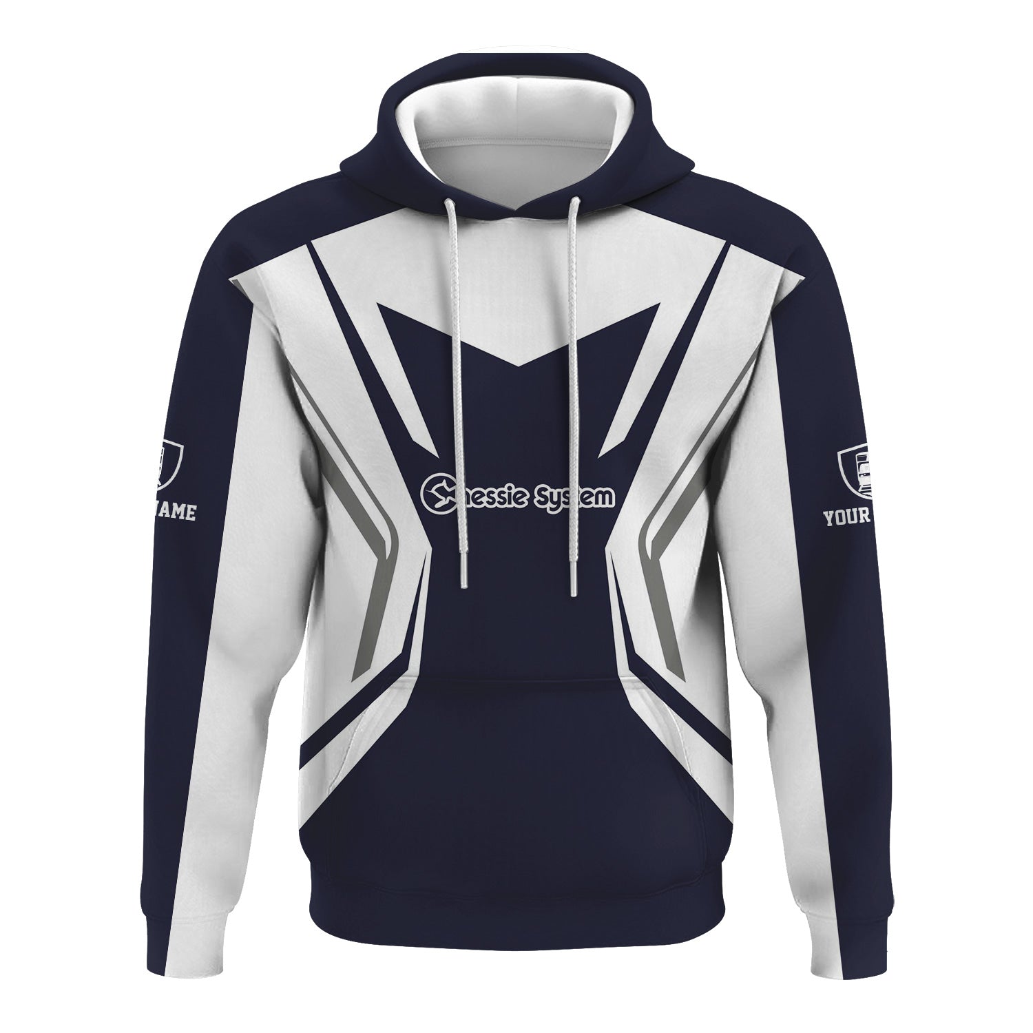 Railspirit Personalized Chessie System Railroad Hoodie Unique Style with Custom Job Train Zip Up Hoodie