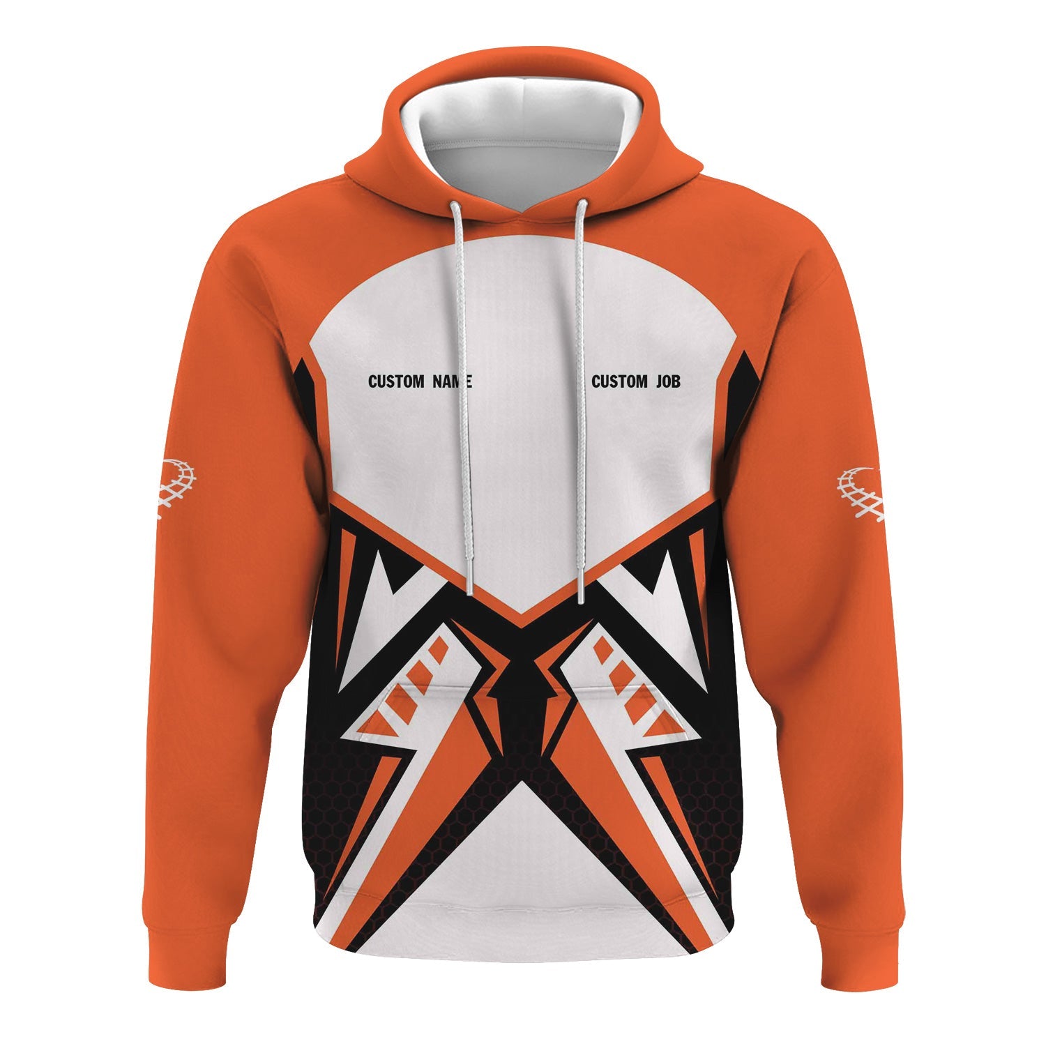 Railspirit Personalized Illinois Central Railroad Hoodie Vibriant Style with Custom Position Train Zip Up Hoodie