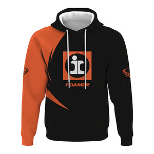 Railspirit Personalized Illinois Central Railroad Hoodie Unique Graphic Style Zip Up Hoodie For Train Enthusiasts