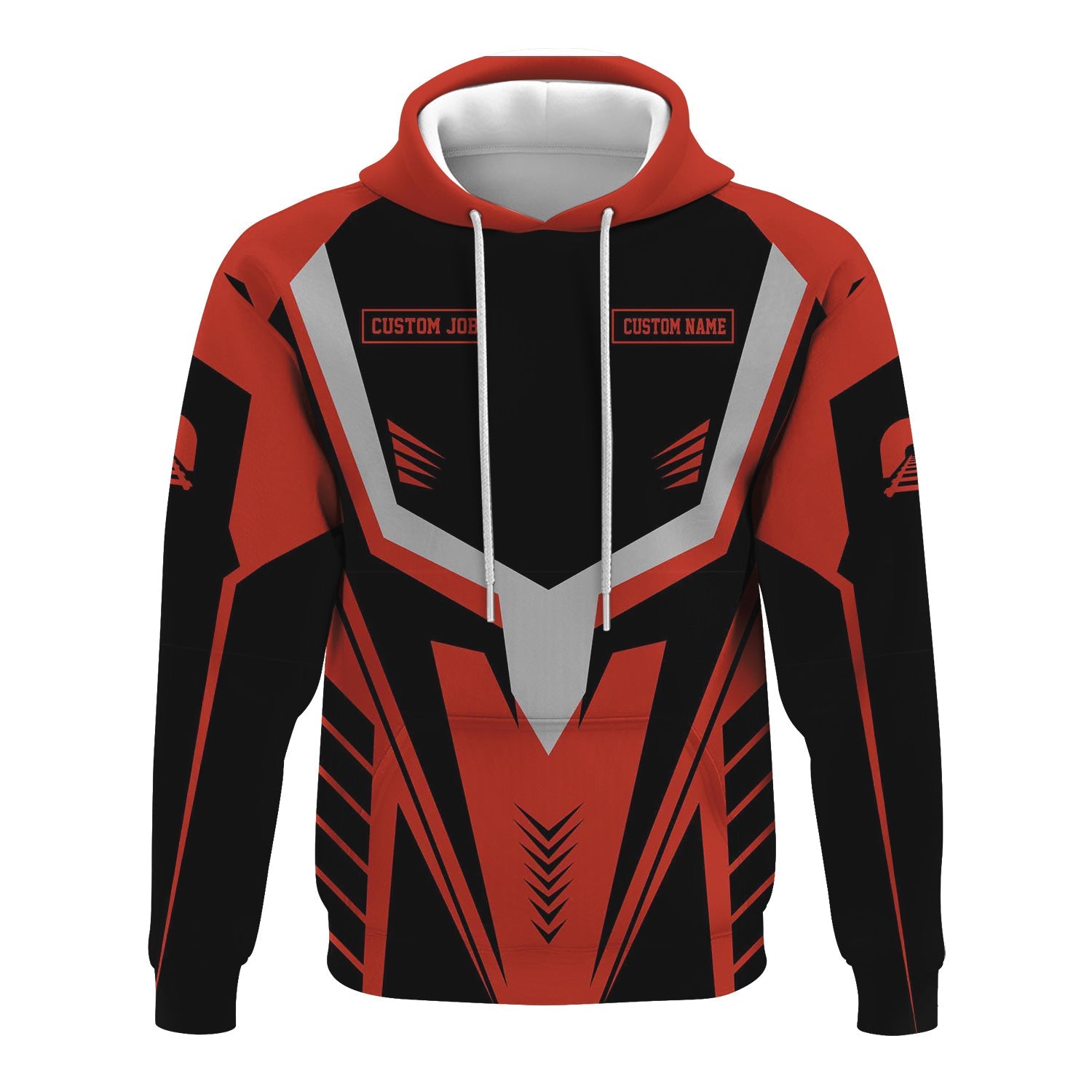 Railspirit Personalized Chicago and North Western Railway Hoodie Workwear-Inspired with Custom Position Train Zip Up Hoodie