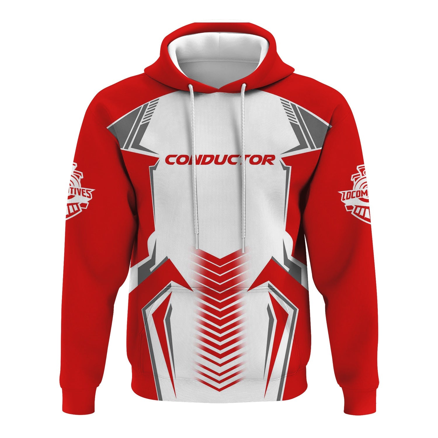 Railspirit Personalized Missouri Pacific Railroad Hoodie Standout Style with Custom Position Train Zip Up Hoodie