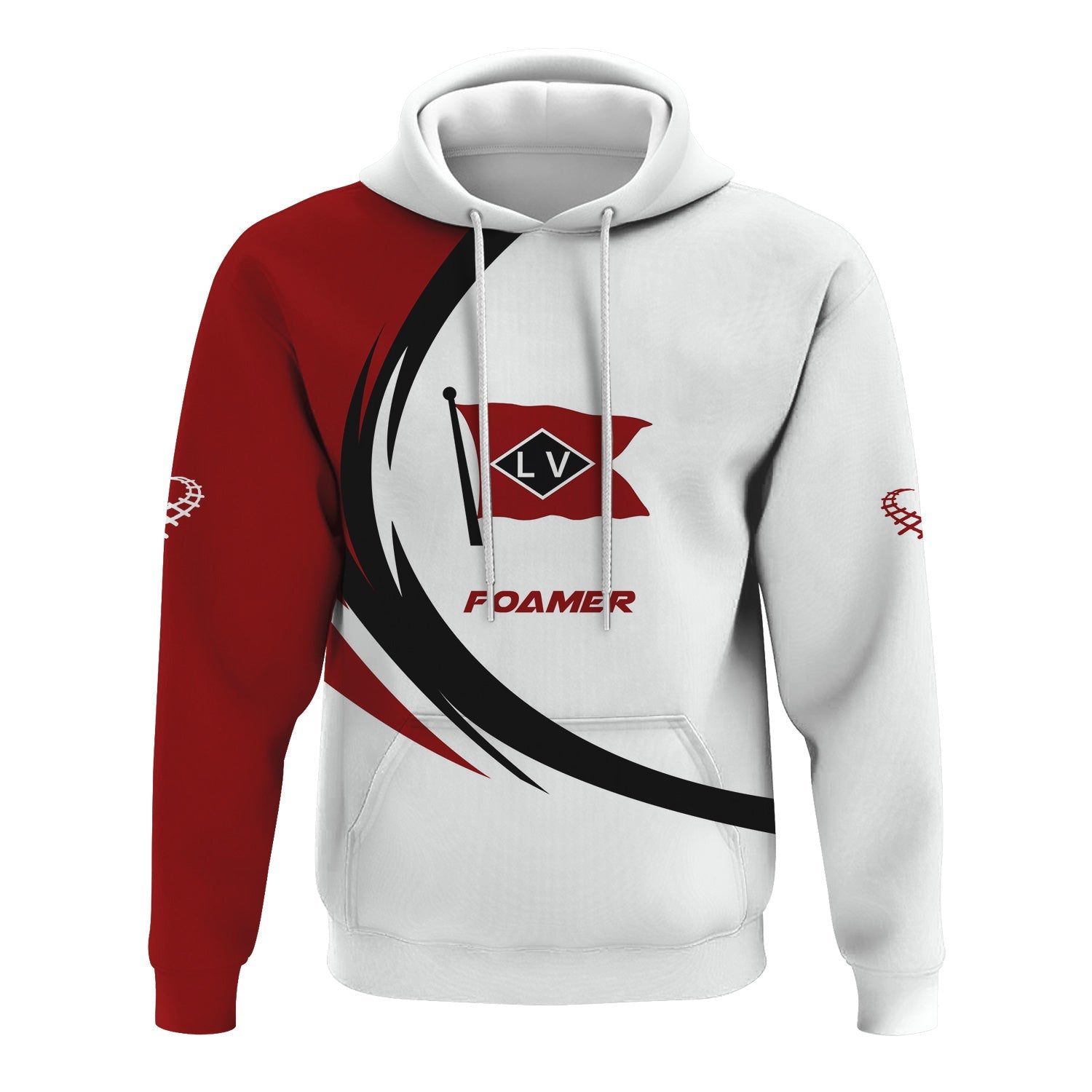 Railspirit Personalized Lehigh Valley Railroad Hoodie Unique Graphic Style Zip Up Hoodie For Train Enthusiasts