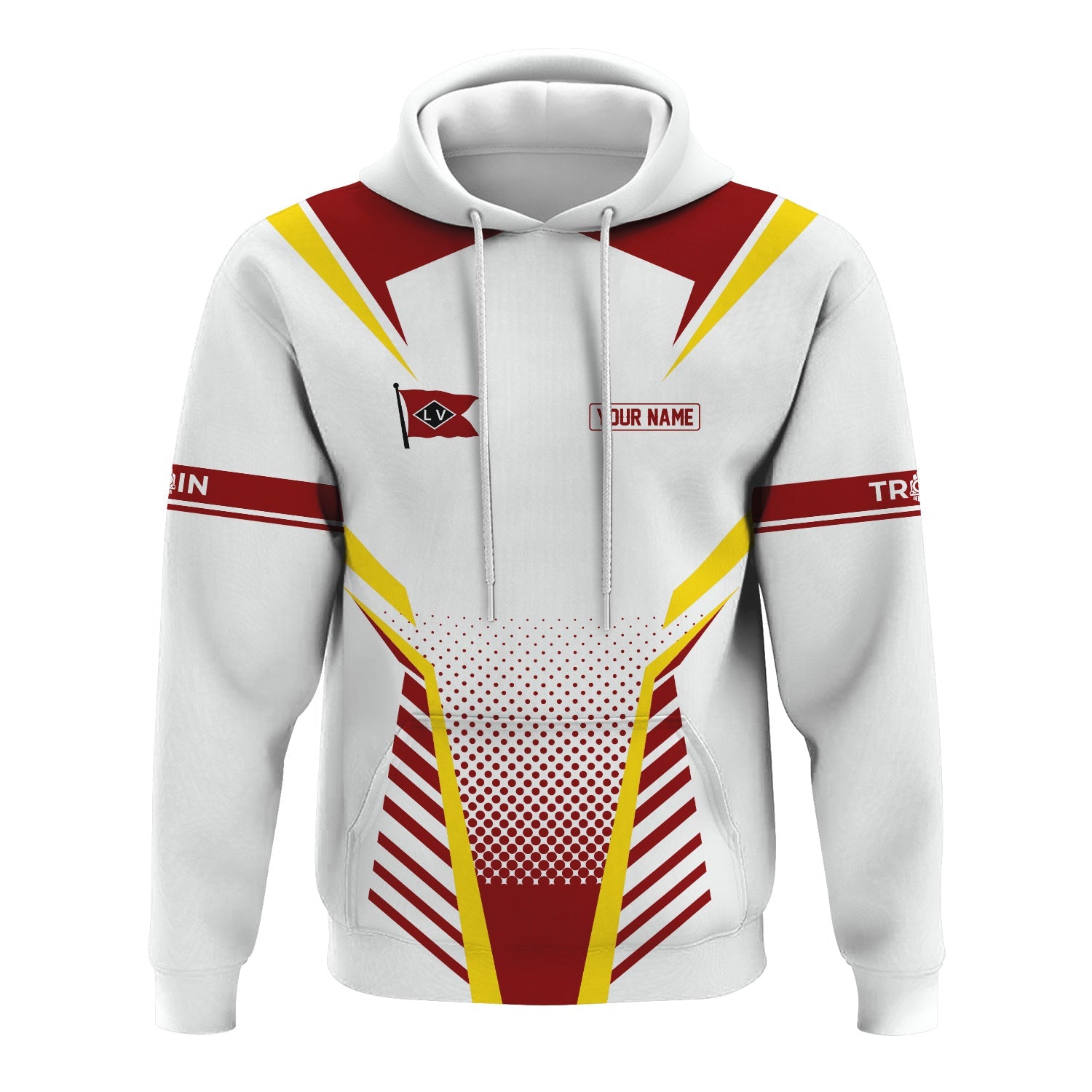 Railspirit Personalized Lehigh Valley Railroad Hoodie Unisex Train Zip Hoodie All Over Print