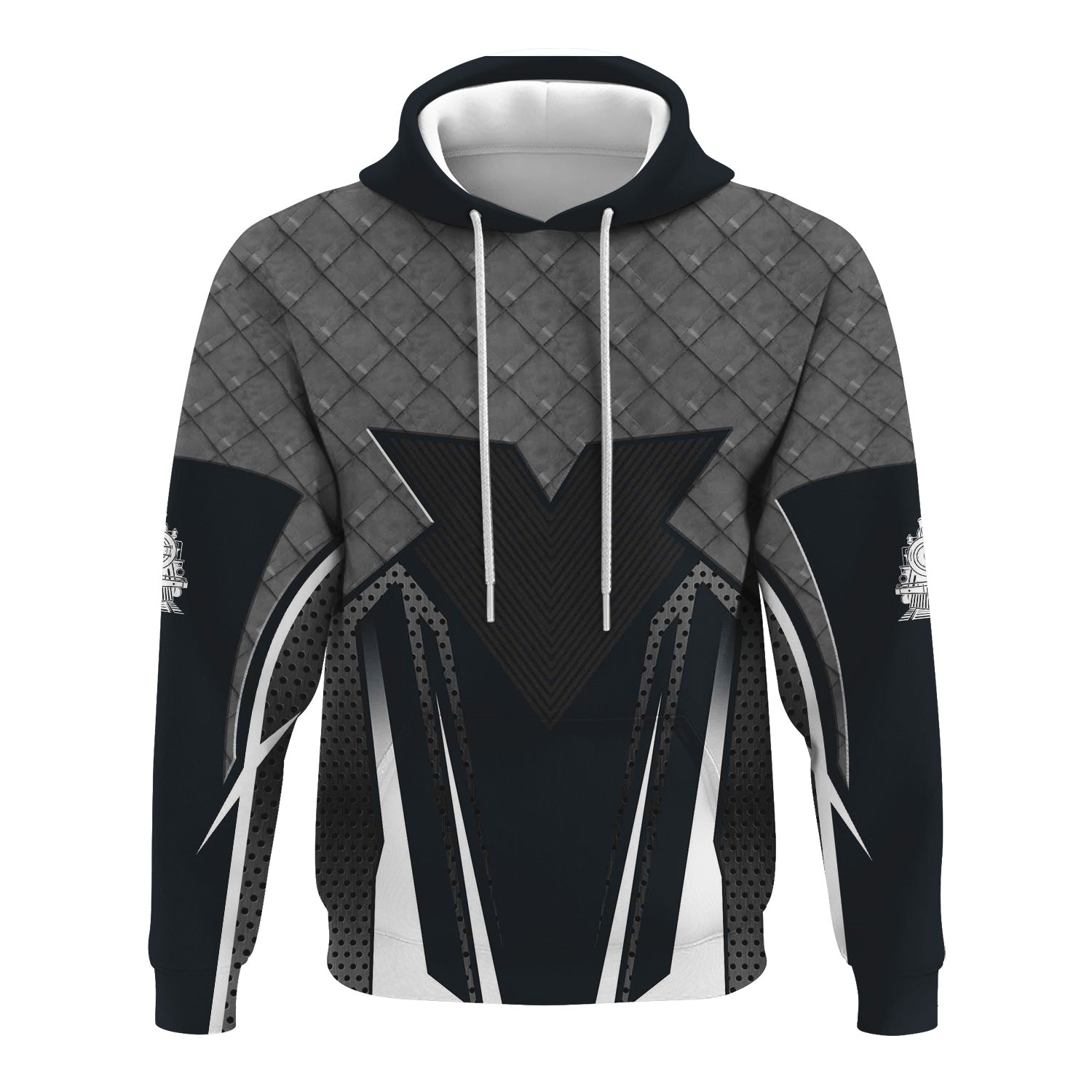 Railspirit Personalized Western Pacific Railroad Hoodie Rugged Steel Vibes Train Zip Up Hoodie All Over Print