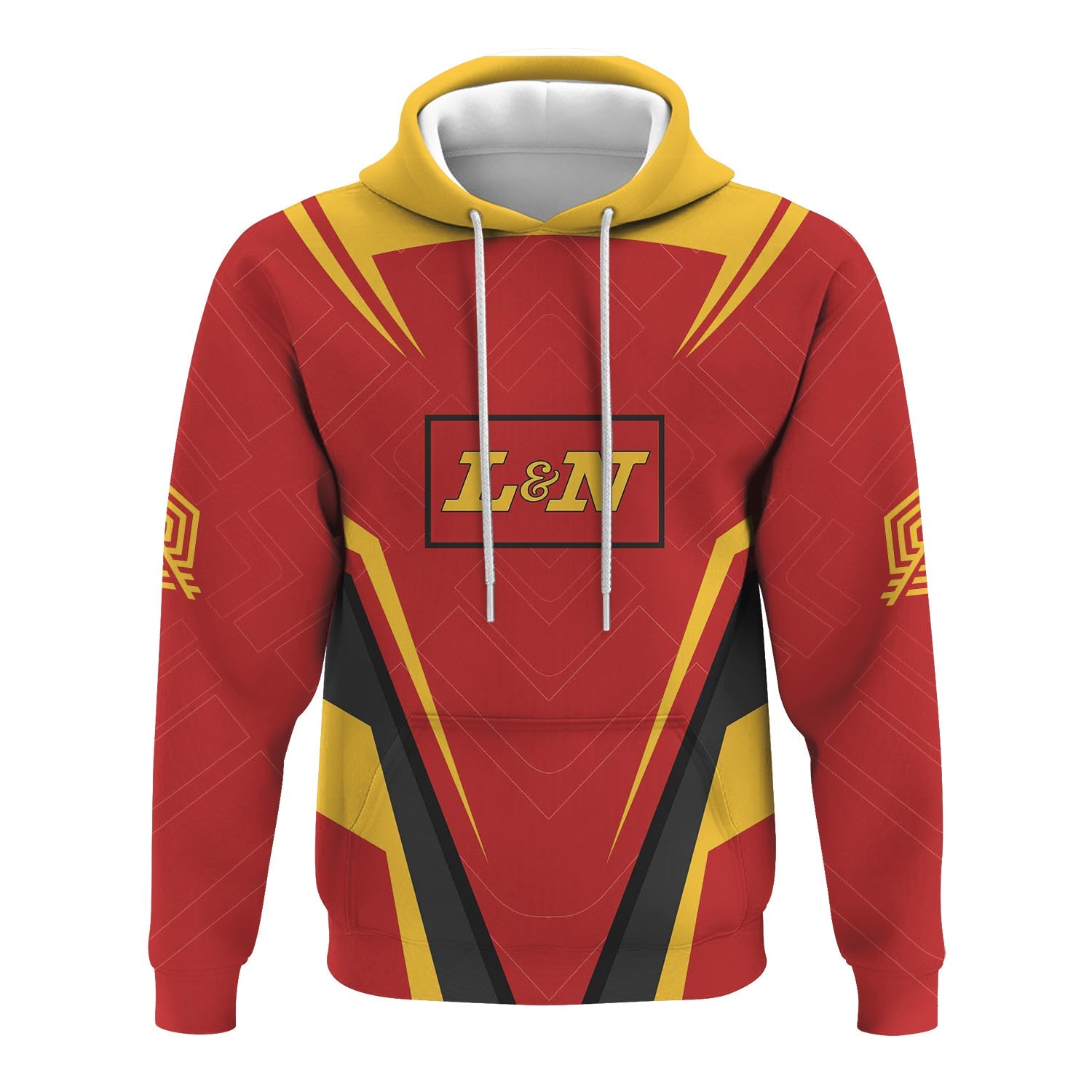 Railspirit Personalized Louisville and Nashville Railroad Hoodie Railway Inspired Apparel L&N Train Zip Up Hoodie For Train Lovers