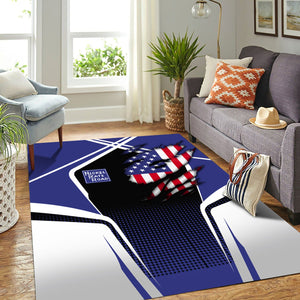 Railspirit Personalized New York, Chicago and St. Louis Railroad Area Rug American Eagle Vintage Train Nickel Plate Road Rug