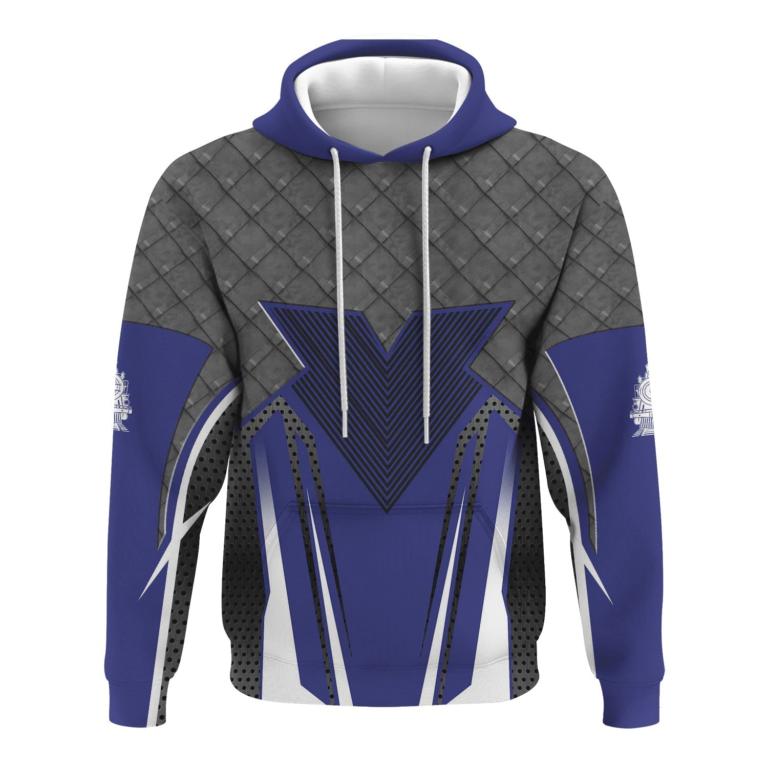 Railspirit Personalized New York, Chicago and St. Louis Railroad Hoodie Rugged Steel Vibes Nickel Plate Road Train Zip Up Hoodie All Over Print