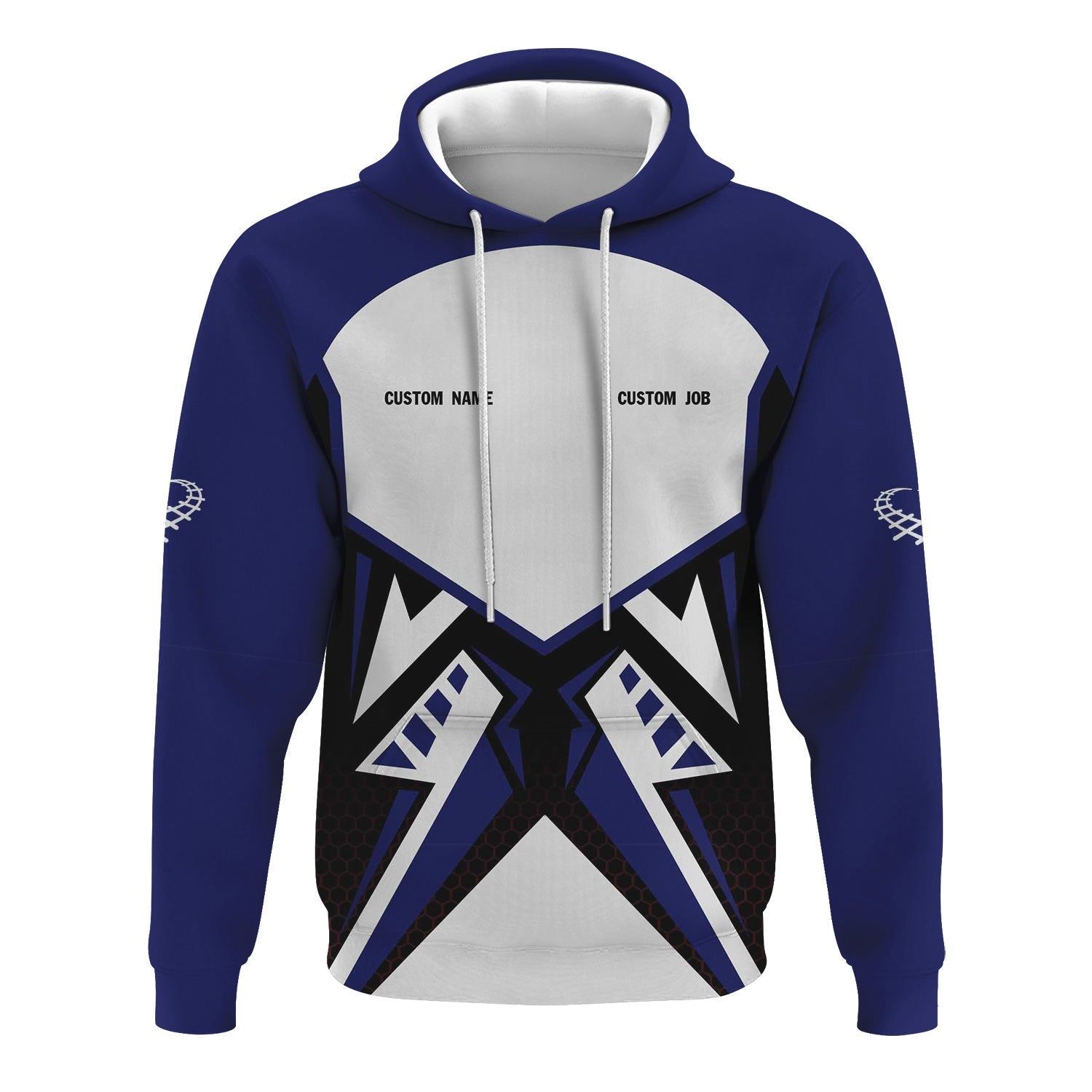 Railspirit Personalized B&O Great States Railroad Hoodie Vibriant Style with Custom Position Train Zip Up Hoodie