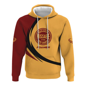 Railspirit Personalized Duluth, Missabe, & Iron Range Railroad Hoodie Unique Graphic Style Zip Up Hoodie For Train Enthusiasts