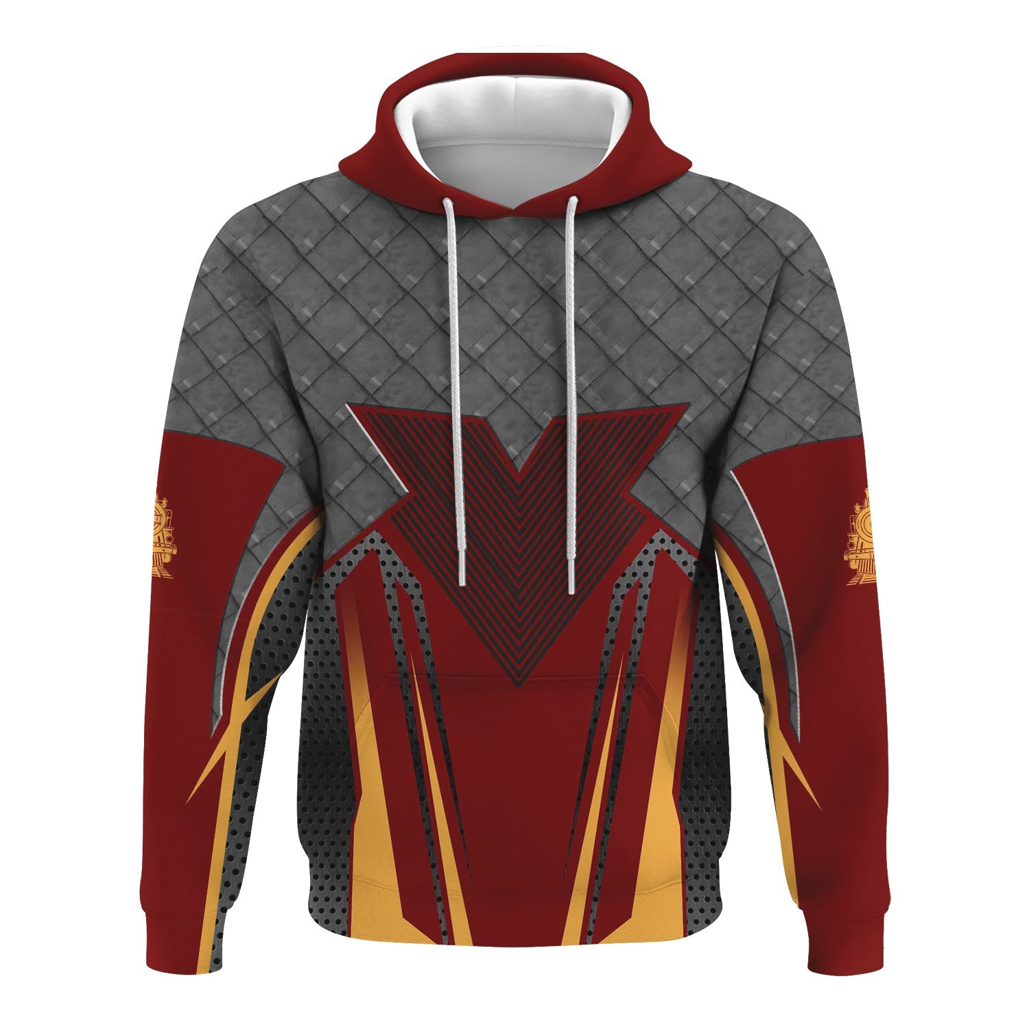 Railspirit Personalized Duluth, Missabe, & Iron Range Railroad Hoodie Rugged Steel Vibes Train Zip Up Hoodie All Over Print