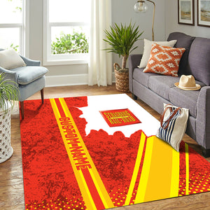 Railspirit Personalized Strasburg Railroad Area Rug Vintage All Over Printed Rug