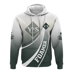Railspirit Personalized Youngstown & Southern Railroad Hoodie Railway-Themed Style Zip Up Hoodie Gift Idea For Trainspotter