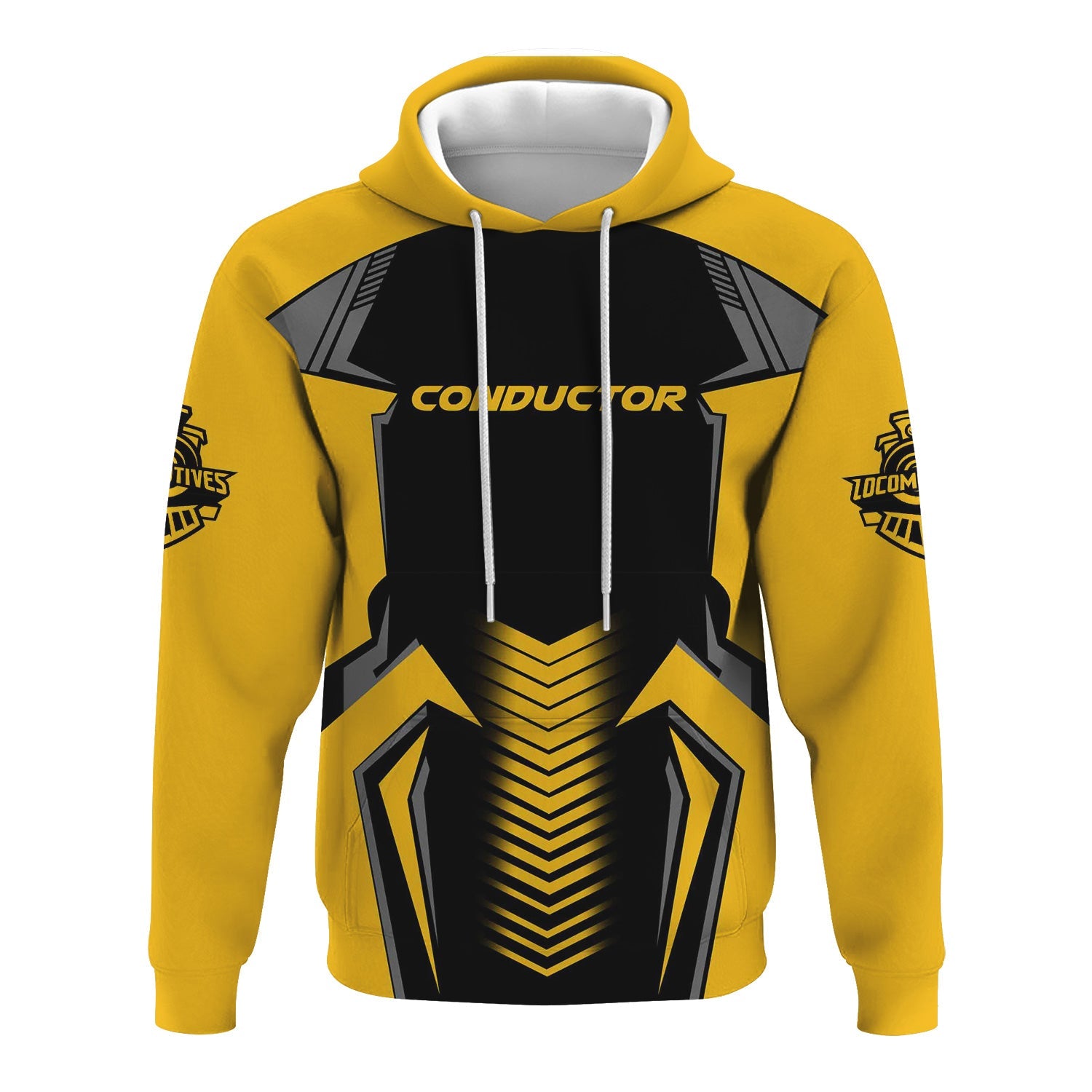 Railspirit Personalized Richmond, Fredericksburg And Potomac Railroad Hoodie Standout Style with Custom Position Train Zip Up Hoodie