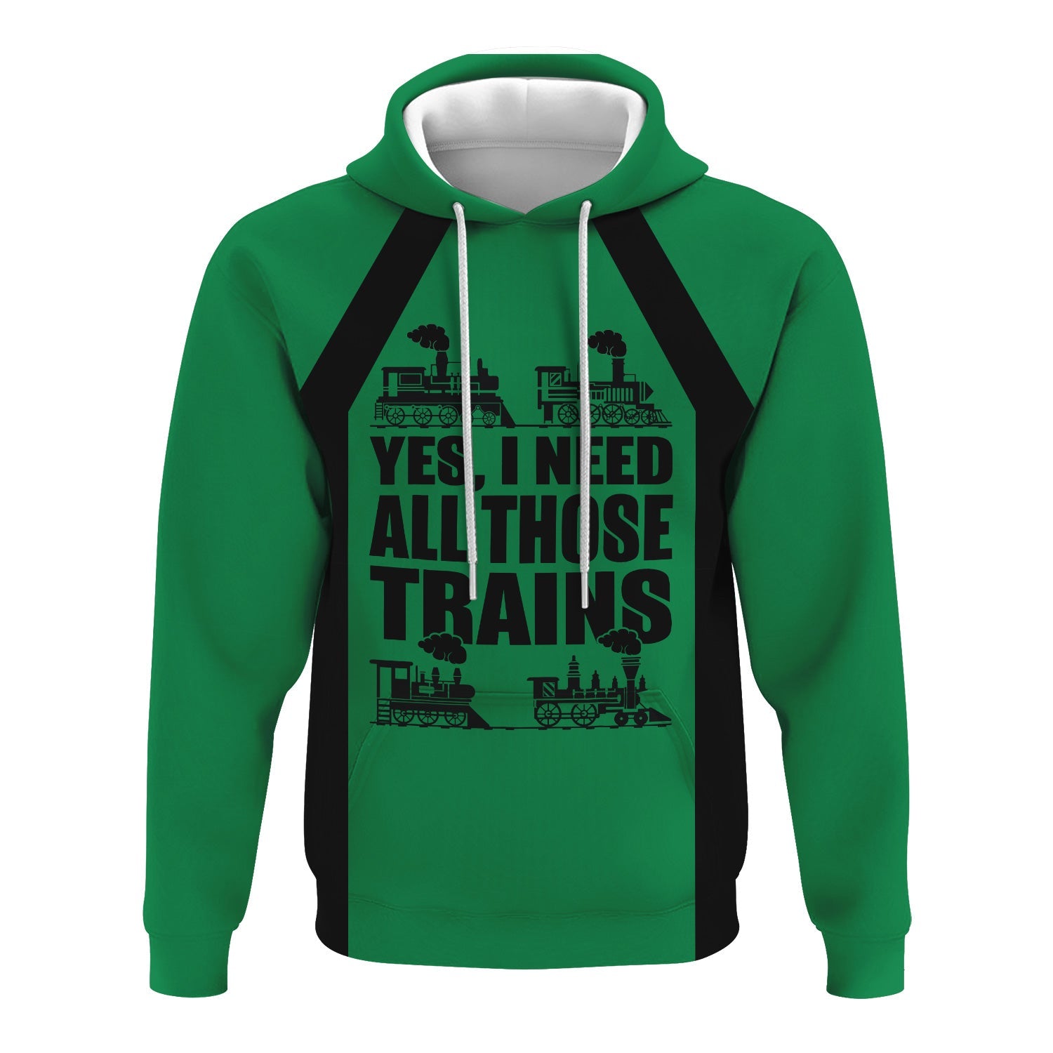 Railspirit Custom Name Pittsburgh And Lake Erie Railroad Hoodie Yes I Need All Those Train Printed Zip Hoodie