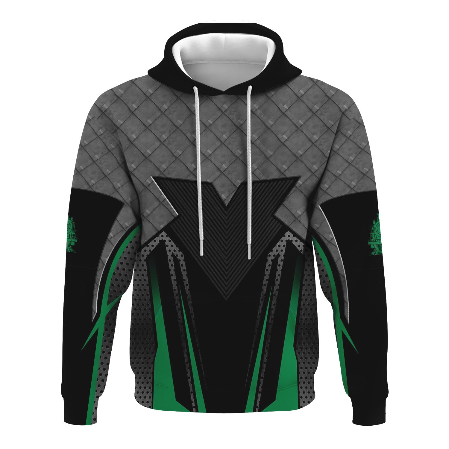 Railspirit Personalized Pittsburgh And Lake Erie Railroad Hoodie Rugged Steel Vibes Train Zip Up Hoodie All Over Print