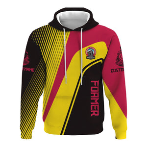 Railspirit Personalized Durango And Silverton Narrow Gauge Railroad Hoodie Vibrant Striking Style Zip Up Hoodie For Rail Enthusiasts