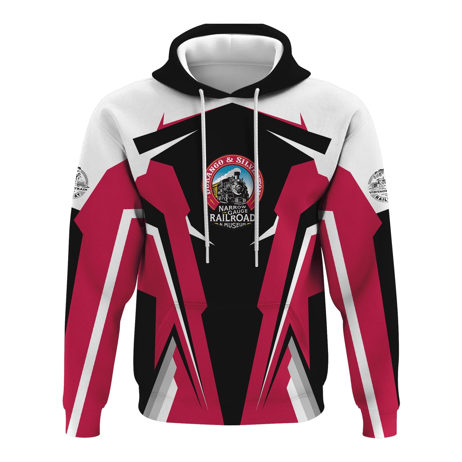 Railspirit Personalized Durango And Silverton Narrow Gauge Railroad Hoodie Strong Line Style Train Hoodie Gift Idea For Train Lover