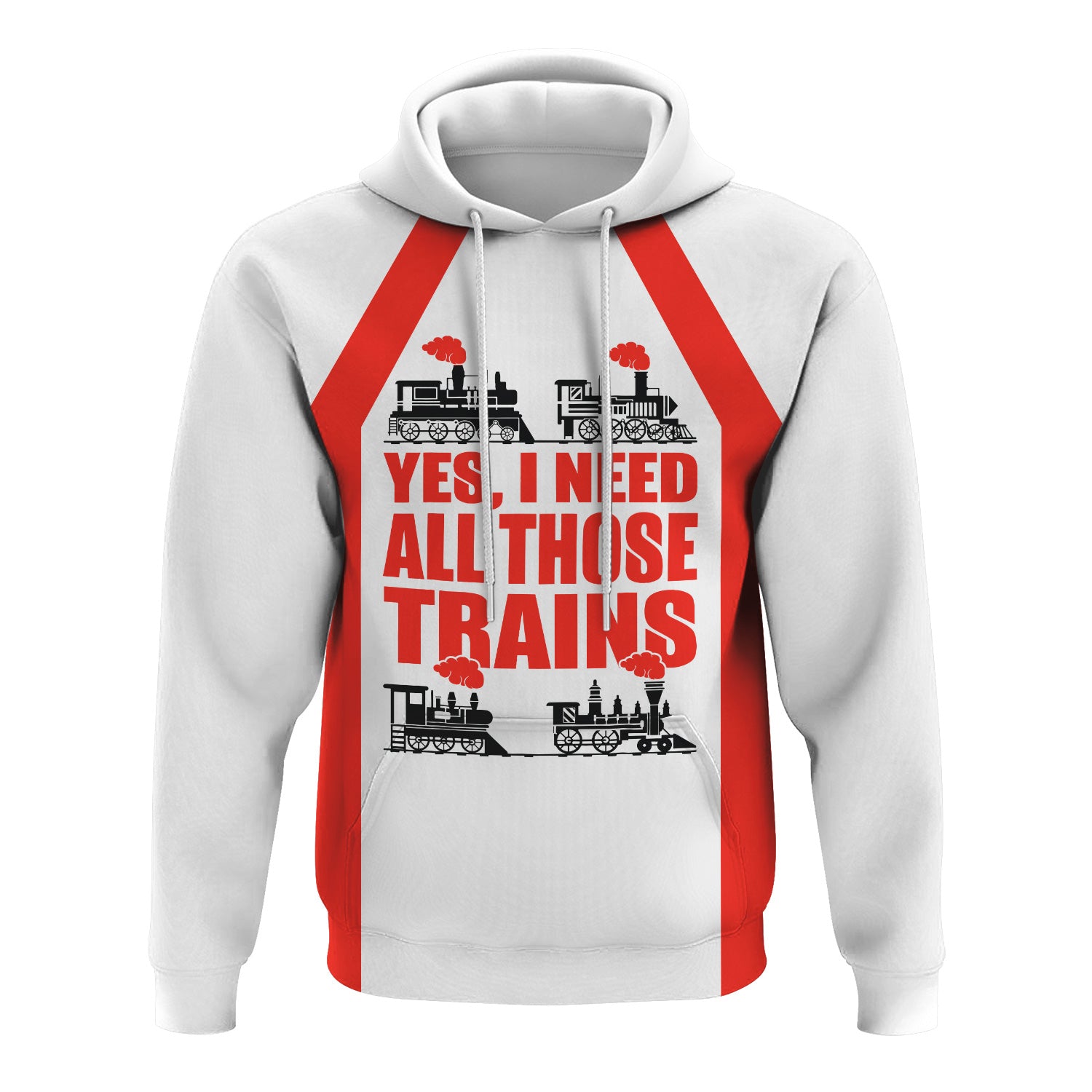 Railspirit Custom Name Fleischmann And Western Railroad Hoodie Yes I Need All Those Train Printed Zip Hoodie