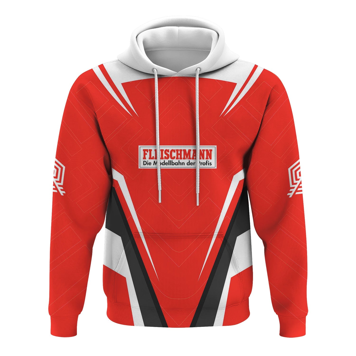 Railspirit Personalized Fleischmann And Western Railroad Hoodie Railway Inspired Apparel Train Zip Up Hoodie For Train Lovers