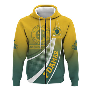 Railspirit Personalized Southern Railway U.S Hoodie Railway-Themed Style SOU Zip Up Hoodie Gift Idea For Trainspotter