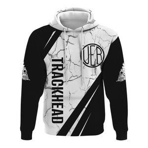 Railspirit Personalized Union Electric Railway Hoodie Crackle Texture Style Train Zip Up Hoodie For Trackhead