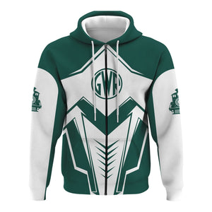 Railspirit Personalized Great Western Railway Hoodie Railway Trainspotter Style Zip Up Hoodie Gift Idea For Foamers