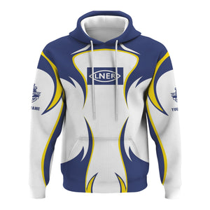 Railspirit Personalized London and North Eastern Railway Hoodie Distinctive Flame Style Zip Up Hoodie For Steam Engine Addict