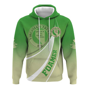 Railspirit Personalized Virginia & Truckee Railroad Hoodie Railway-Themed Style Zip Up Hoodie Gift Idea For Trainspotter