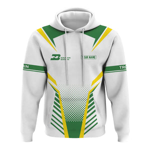 Railspirit Personalized Burlington Northern Railroad Hoodie Unisex Train Zip Hoodie All Over Print