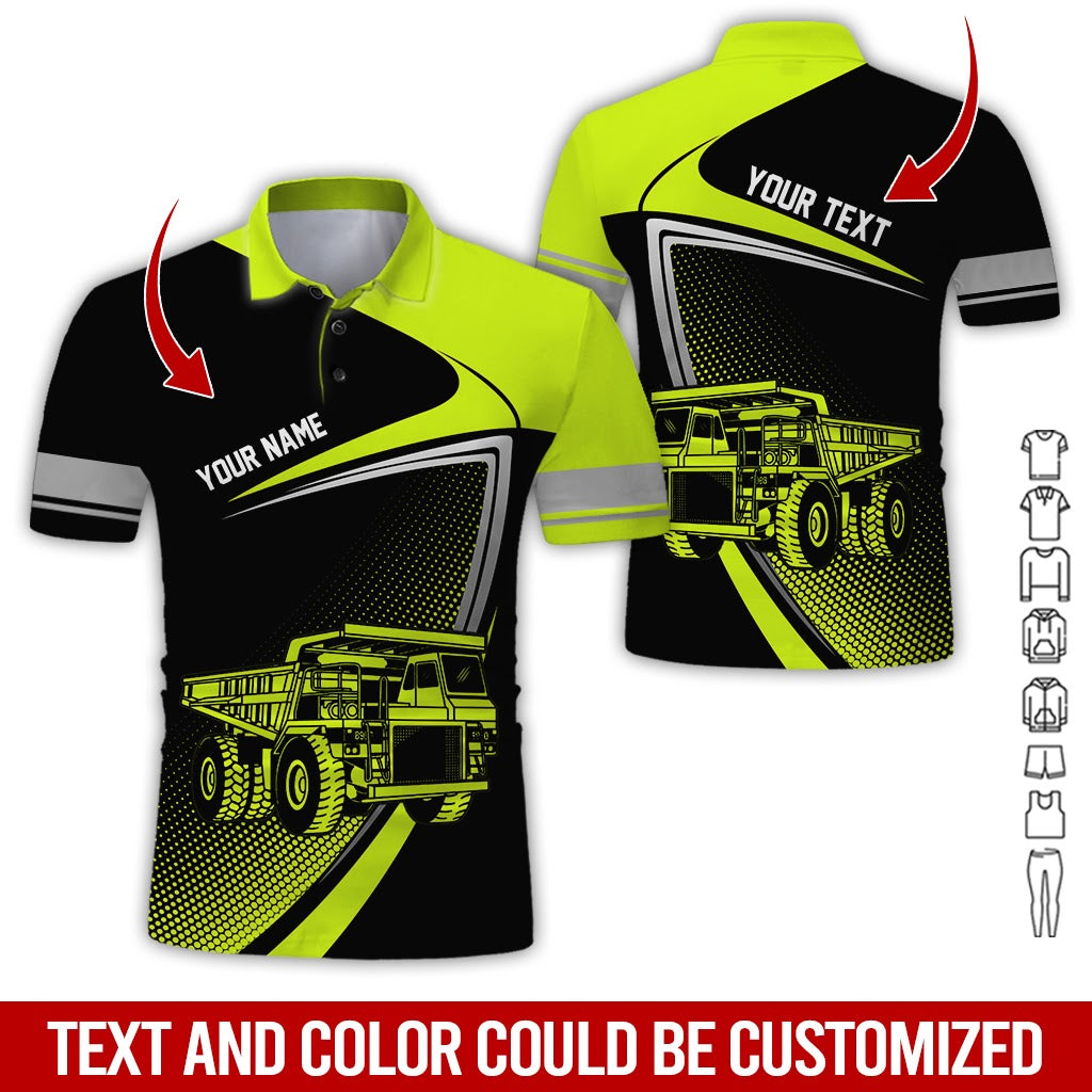 Custom Name Love Haul Truck Shirt, 3d Printed Style, Great Present For Haul Truck Lovers
