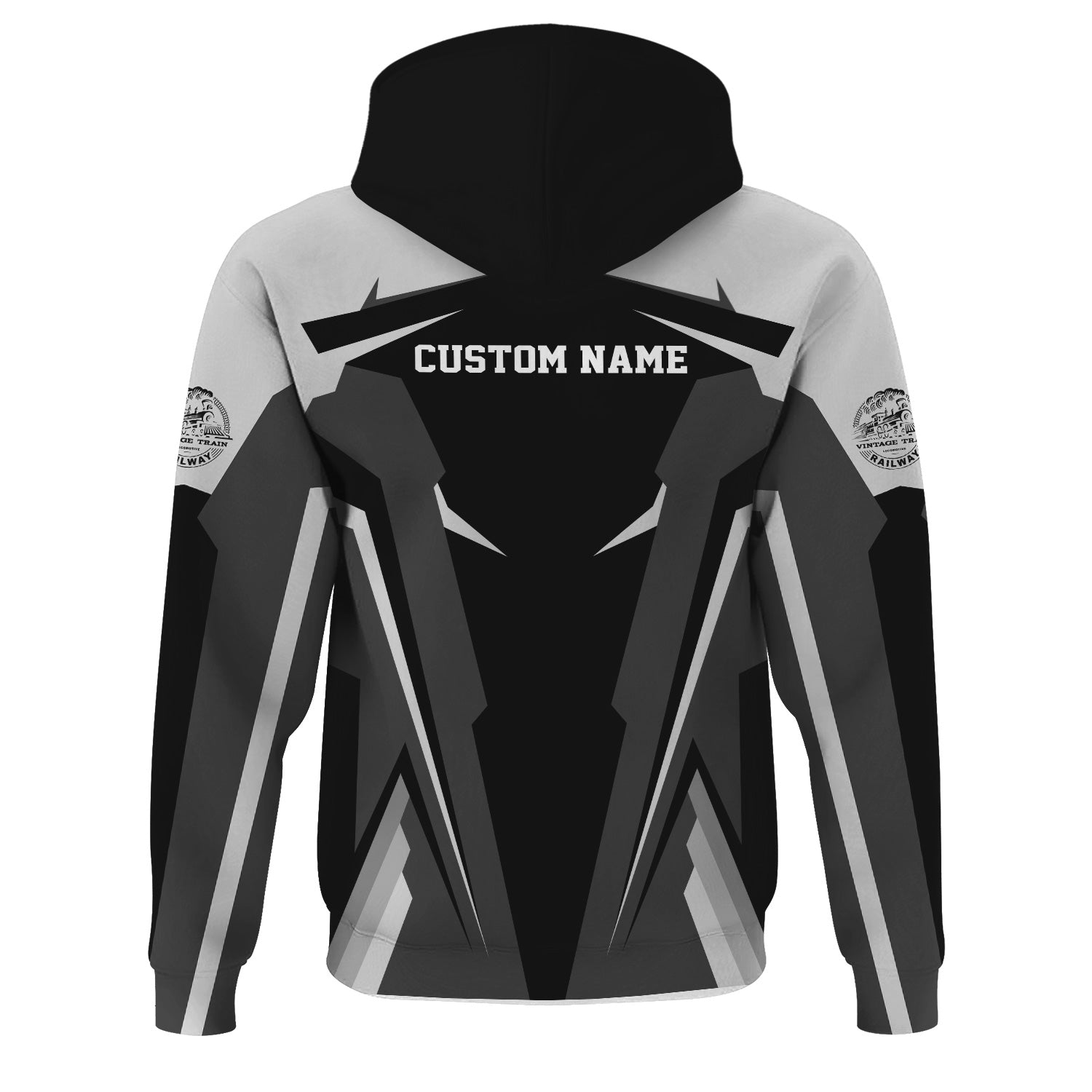 Railspirit Personalized Bessemer And Lake Erie Railroad Hoodie Strong Line Style Train Hoodie Gift Idea For Train Lover