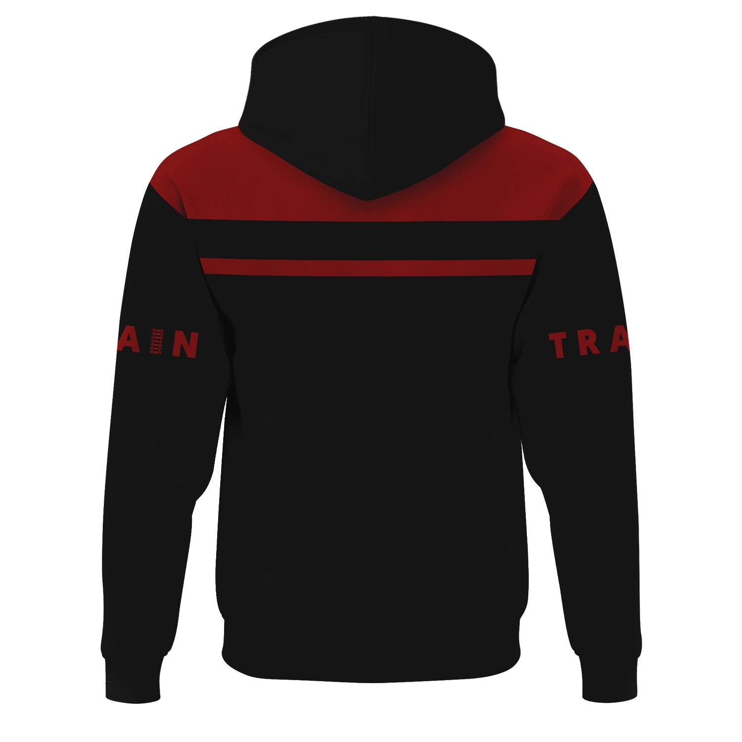 Railspirit Custom Name Detroit & Mackinac Railroad Hoodie American Train Ticket Printed Zip Hoodie