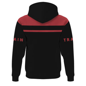 Railspirit Custom Name Florida East Coast Railway Hoodie American Train Ticket Printed Zip Hoodie