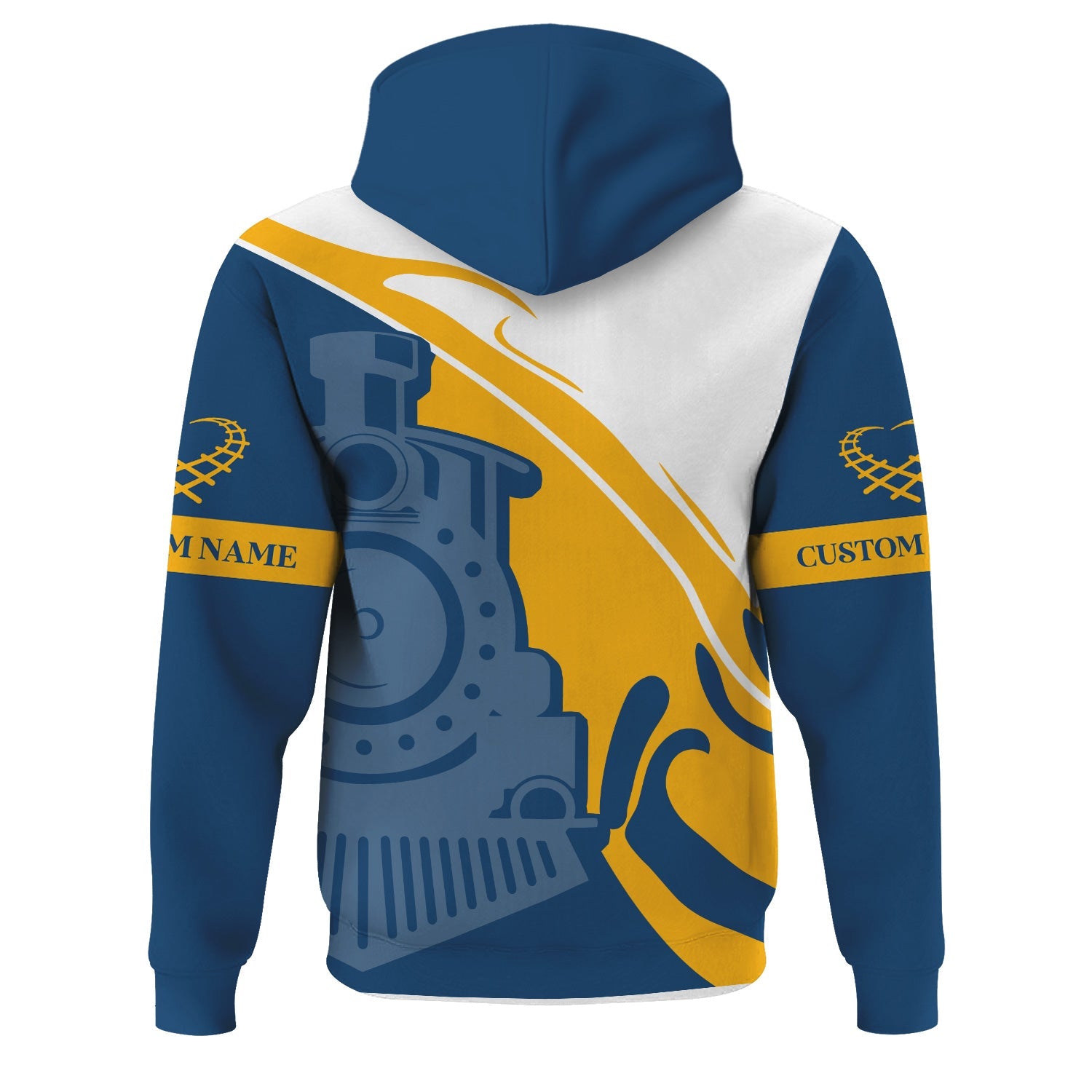 Railspirit Personalized Alaska Railroad Hoodie Flame-Inspired Style Zip Up Hoodie Gift Idea For Train Lovers