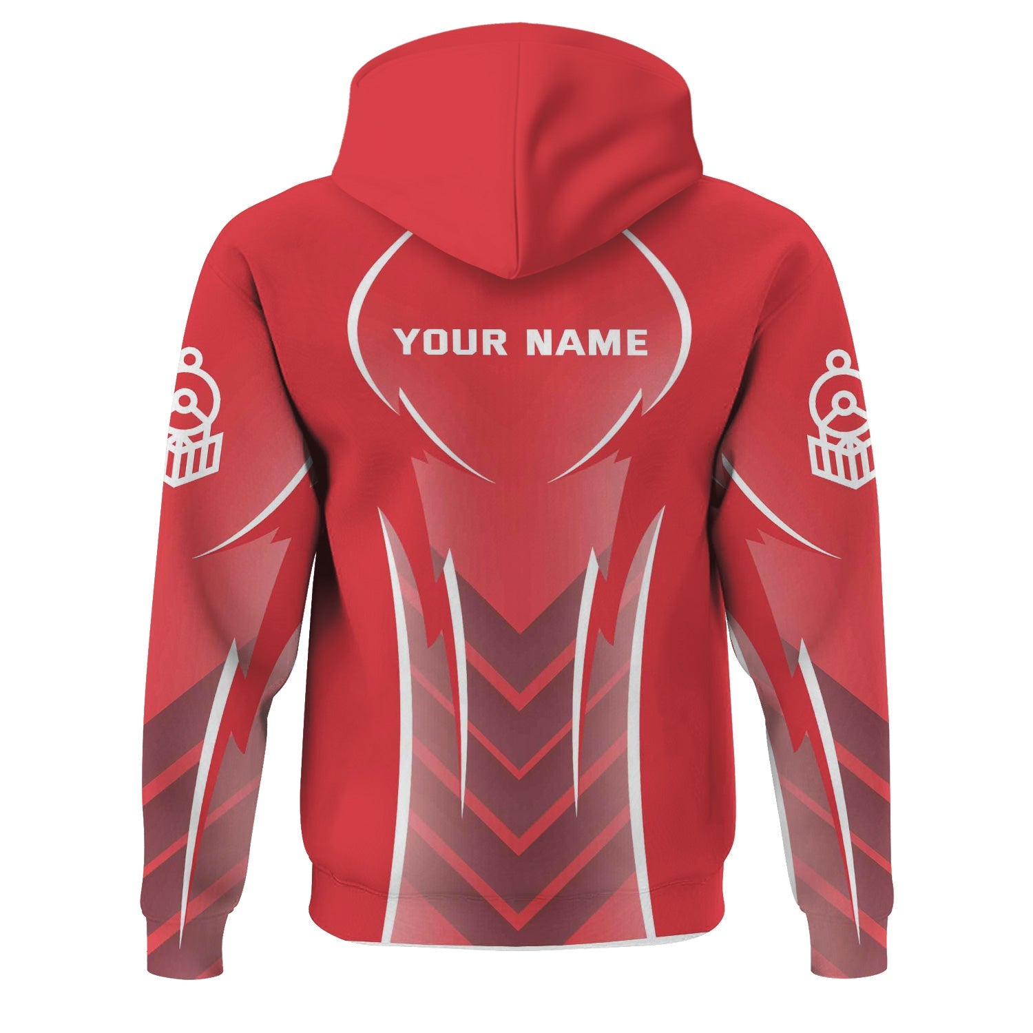 Railspirit Personalized Kansas City Southern Hoodie Striking Line Style Train Zip Up Hoodie For Locomotive Lovers