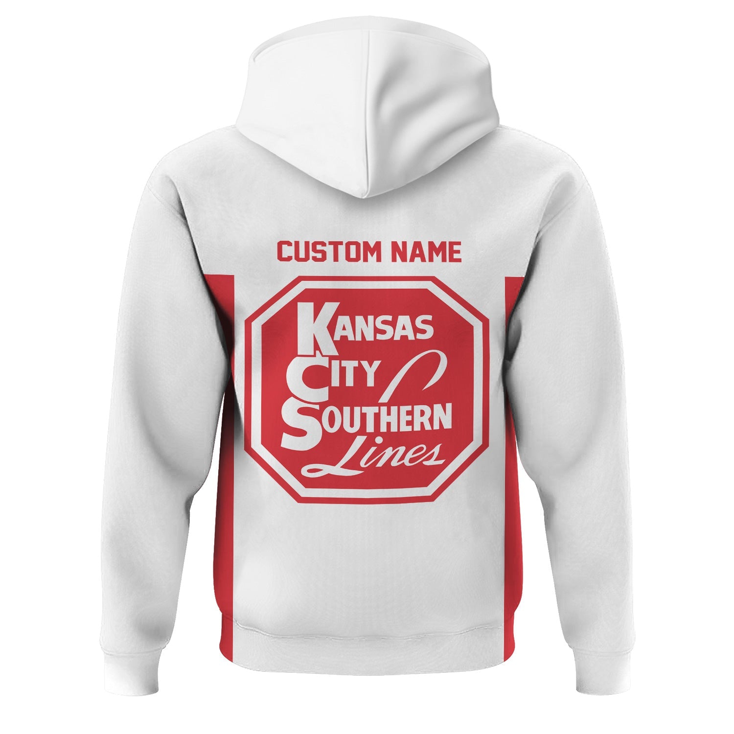 Railspirit Custom Name Kansas City Southern Hoodie Yes I Need All Those Train Printed Zip Hoodie