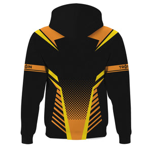 Railspirit Personalized Genesee & Wyoming Inc. Railroad Hoodie Unisex Train Zip Hoodie All Over Print