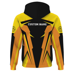 Railspirit Personalized Genesee & Wyoming Inc. Railroad Hoodie Strong Line Style Train Hoodie Gift Idea For Train Lover