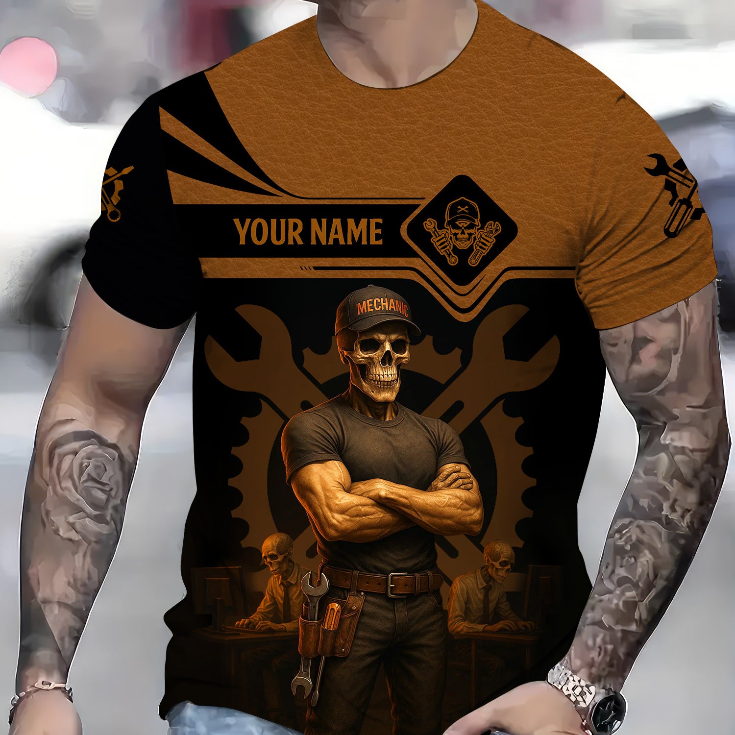 Personalized Mechanic Shirt, Keep Your Tie And Desk Job I Will Keep My Tools And Testicles, Gift For Men