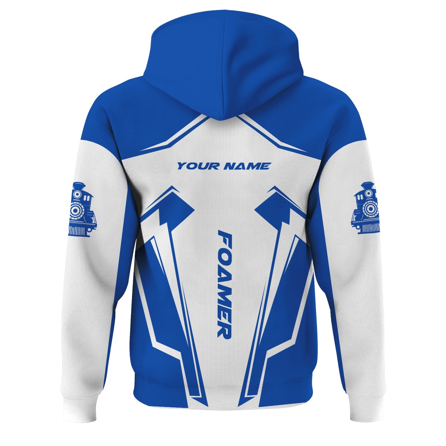 Railspirit Personalized Conrail Railroad Hoodie Railway Trainspotter Style Zip Up Hoodie Gift Idea For Foamers