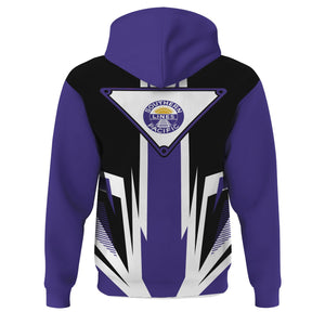 Railspirit Southern Pacific Railroad Hoodie Bold Graphic Style All Over Printed Zip Up Hoodie