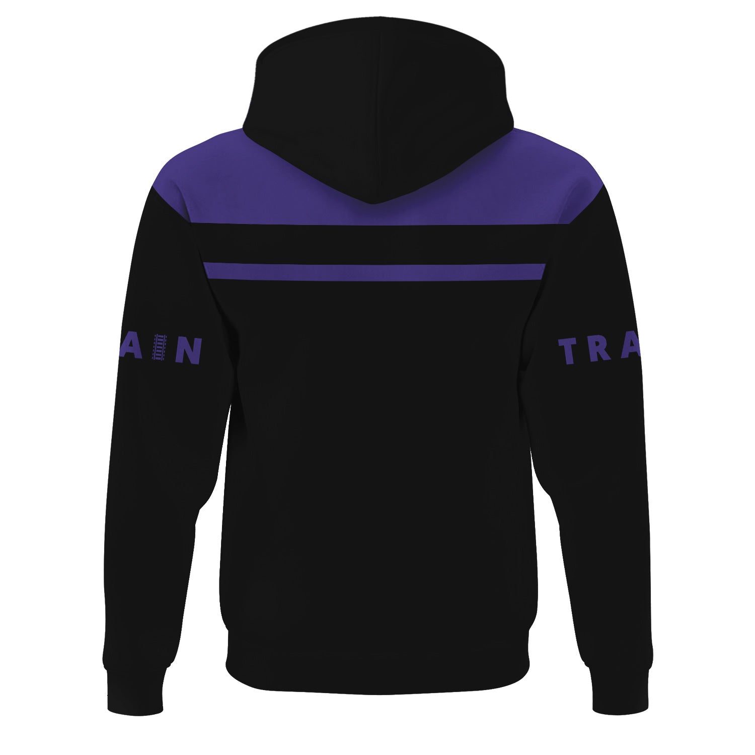 Railspirit Custom Name Southern Pacific Railroad Hoodie American Train Ticket Printed Zip Hoodie