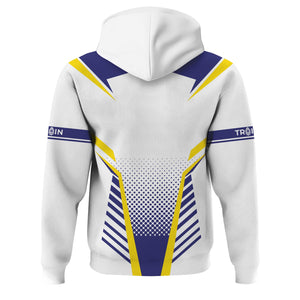 Railspirit Personalized Chicago, Burlington and Quincy Railroad Hoodie Unisex Train Zip Hoodie All Over Print