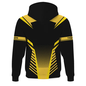 Railspirit Personalized Erie Railroad Hoodie Unisex Train Zip Hoodie All Over Print